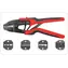 YATO Kliešte konektorové s príslušenstvom / Dĺžka 260 mm / Typ konektora RG6 | RG58 | RG59 | RG62 | 0.5-10 mm2