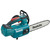 Makita DUC254Z / Aku Reťazová píla / 18V / Dĺžka lišty 25 cm / Rozteč reťaze 3|8" / Drážka 1.1mm / bez Aku 