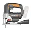 WORX WX543.9 / Aku Priamočiara píla / 20V / zdvih 24 mm / až 2600 zdvihov-min / Rezná hĺbka 80 mm / bez Aku