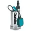 Makita PF1100 / Kalové čerpadlo / 1100W / Kapacita 250 l-min / samonasávacia výška 9 m / max. priemer pevných častíc 5 mm