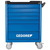 Gedore WSL-M-TS-172 - Vozík na náradie / 6 šuplíkov / 625x903x510 mm