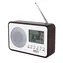 Camry CR 1153 biela / Prenosné rádio / FM / 2x AA 