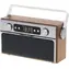 Camry CR 1183 strieborná / Prenosné rádio / FM / BT 