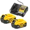 DeWalt DCB1104P2 / Sada nabíjačka DCB1104 + 2x Akumulátor 5Ah
