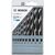 BOSCH HSS PointTeQ 2608577348 / Sada špirálových vrtákov / 10 ks