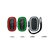 MADCAT Sada hlásičov Topcat Alarm Set 2+1 Red Green