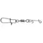 Daiwa Obratlík s karabínkou No Knot Fast Lock Swivel M 9kg 8ks
