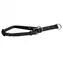 Huhubamboo Polostahovací obojok čierna / Obojok pre psov / 30-54 cm