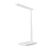 Huslog Stolová LED lampička s bezdrôtovou nabíjačkou biela / 2700-6500 K / USB / 3 farby svetla