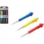 Extol- Premium Jamkári sada 3ks / 0.8-1.5-2.5mm / dĺžka 125mm / CrV 