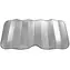 SIXTOL CAR SUNSHADE PRE 6 / Slnečná clona na predné okno auta / 150 x 70 cm 