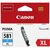 Canon CLI-581XL C originálny cartridge modrá / pre PIXMA TR7550 TR8550 / 8.3ml