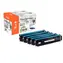 Peach 203A Remanufactured kompatibilný MultiPack Plus / pre LaserJet Pro M281fdw / 2x1400 &amp; 3x1300 strán
