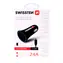 SWISSTEN CL Adaptér 2.4A 2x USB + microUSB kábel čierna