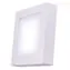 EMOS prisadené LED svietidlo štvorec 6W / 36W / teplá biela / IP20