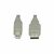Wiretek Kábel USB2.0 AB 1m (AM/BM)
