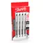 Sharpie S-Gél 0.7 mm 4 ks / Gélové pero / farba náplne: čierna / modrá