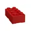 LEGO® Box na desiatu 100 x 200 x 75 mm - červená