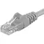 PremiumCord UTP CAT5E 1.5m šedá / Patch kábel / RJ45-RJ45