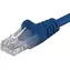 PremiumCord UTP CAT5E 1m modrá / Patch kábel / RJ45-RJ45