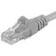 PremiumCord UTP CAT5E 2m šedá / Patch kábel / RJ45-RJ45