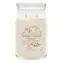 Yankee Candle Signature Warm Cashmere veľký pohár 567g / doba horenia až: 90h