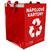SIXTOL SORT Easy CARTON 36l / Taška na triedený odpad / 30x30x40cm