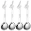 Bialetti Espresso Spoon Set Sada lyžičiek na espresso 4ks