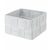 Compactor Toronto - košík S bielo-šedá / Úložný organizér do zásuvky / 12 x 12 x 7 cm