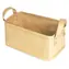 Compactor Basket Ecologic béžová / Úložný košík s dvoma držadlami / 28 x 18 x 13 cm