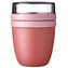 Mepal Lunchpot Ellipse vínová / Olovrantový box / 500 & 200 ml / BPA Free
