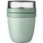 Mepal Lunchpot Ellipse svetlo-zelená / Olovrantový box / 500 & 200 ml / BPA Free