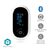 Nedis BTHOX10WT biela / Pulzný oxymeter / Bluetooth / OLED Displej / SmartLife / 2x AAA