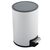 Spirella RIKU Pedálový odpadkový kôš 5 L matná biela / oceľ