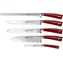 Berkel Elegance Sada kuchárskych nožov červená / 5ks