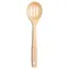 Fiskars Folken 1075684 Lyžica s výrezmi perforovaná 29 cm / drevo