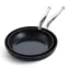 GreenPan Sada 2 nepriľnavých keramických panvíc Barcelona Pre 24 cm + 28 cm čierna