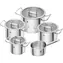 Zwilling Pre súprava nerezového riadu 5ks / 4x hrniec + pokrievka / 1x rajnica