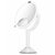 Simplehuman Kozmetické zrkadlo Sensor TRIO / LED osvetlenie/ 1x/5x/10/ dobíjací/ biela nerez