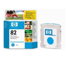HP C4911A No. 82 Cyan Ink Cart pre DJ 500/800, 69 ml