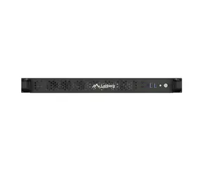 Lanberg SC01-6501-12B / Serverové šasi / 19" 1U / E-ATX / 8x 40 mm PWM / bez zdroja