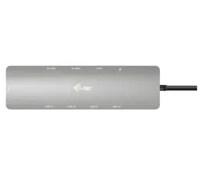 i-TEC USB-C Metal Nano 2x HDMI / Dokovacia stanica / PD 100W / 2x USB 3.2 & 2x USB 2.0 & 1x USB-C / LAN