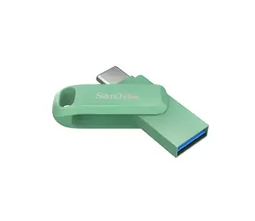 SanDisk Ultra Dual Drive Go 64 GB zelená / Flash disk / USB-A + USB-C / čítanie až 150 MB/s