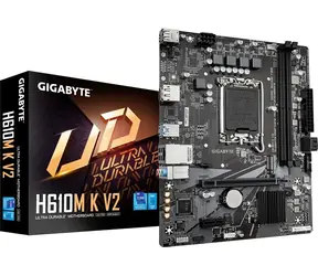 GIGABYTE H610M K V2 / Základná doska / Intel H610 / LGA 1700 / 2x DDR5 / 1x GLAN / mATX