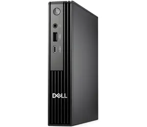 DELL Pro Micro QCM1255 čierna / Mini PC / AMD RYZEN 5 PRO 8500GE 3.4/5.0 GHz / 16 GB DDR5 / 512 GB SSD / AMD Radeon 740M 