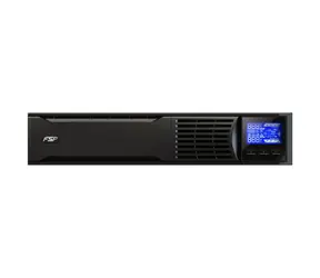Fortron UPS CHAMP 3K / Záložný zdroj / rack 2U / 3x Schuko / 3000 VA / 2700 W / online