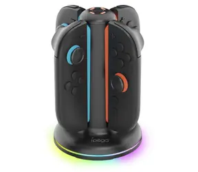 iPega SW2052 čierna / Nabíjacia stanica / JoyCon / Nintendo Switch 2 / RGB / 4 sloty