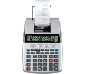 Canon P23-DTSC II strieborná / Kalkulačka s tlačou / LCD / 2-farebná tlač / 2,3 riadk./s / daňové funkcie
