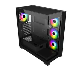 Fortron FSP M340-BA čierna / Skriňa / Midi Tower / ATX / Micro ATX / ARGB