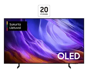 65" Samsung QE65S85H čierna / Televízia / 4K OLED / 120Hz / HDR10+ / Wi-Fi 6E / BT 5.3 / HDMI / LAN / 20W repro